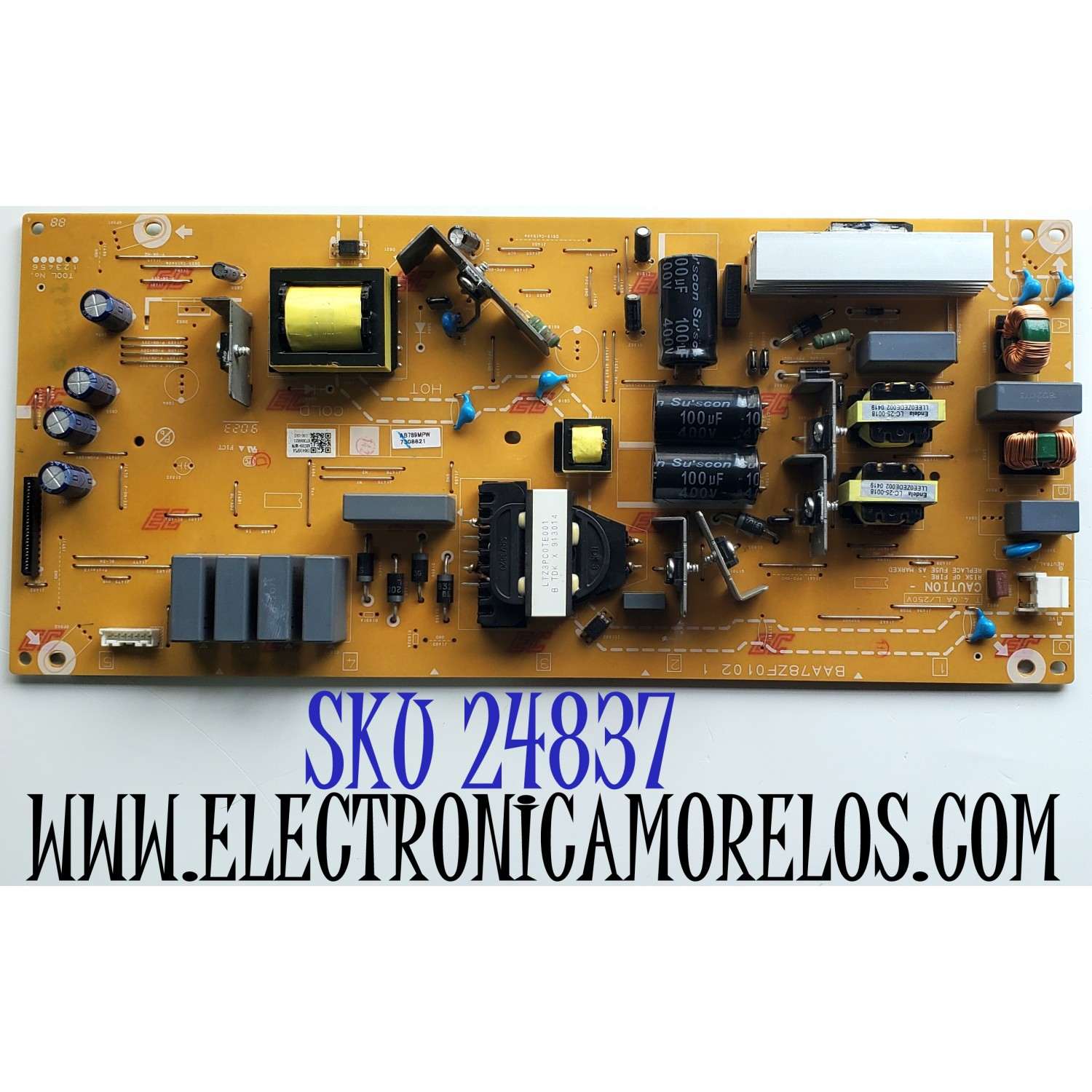 FUENTE DE PODER PARA TV PHILIPS / NUMERO DE PARTE AB789MPW / AB789-MPW / BAA78ZF0102 1 / BAA78ZF01021 / E7310530 / DISPLAY LSC650FN04-301 / MODELO 65PFL5604/F7