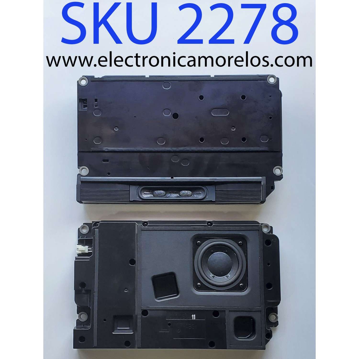 KIT DE BOCINAS PARA TV SONY / NUMERO DE PARTE 100608621 / VBX0218 / 1-006-086-21 / 100608611 / VBX0217 / 1-006-086-11 / MODELOS XBR-75Z8H / XBR75Z8H / XBR-85Z8H / XBR85Z8H