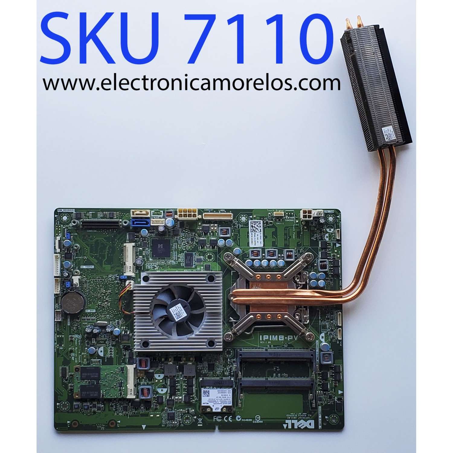 TARJETA MADRE PARA COMPUTADORA DELL / NUMERO DE PARTE CN-02XMCT-74431-29Q-00J9-A01 / N14939 / D33D66 / DP/N 02XMCT / PANEL LTM270DL02 / MODELO XPS 2710