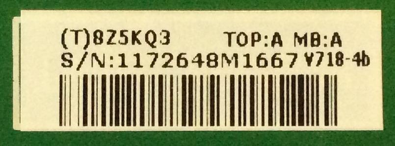 MAIN / DYNEX CBPF8Z5KQ3 / 8Z5KQ3 / 715T2763-1 / (T)8ZKQ3 / MODELO DX-LCD26-09 E268MZNKWBBDNN / PANEL V260B1-L01 REV C2	 - Imagen 2
