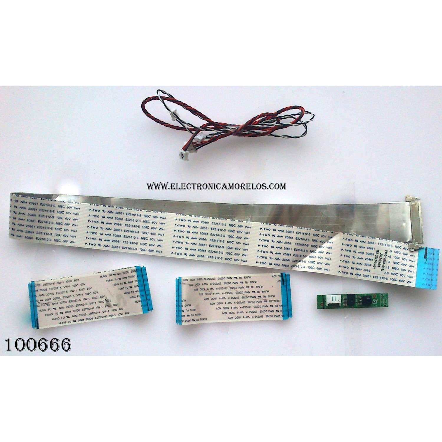KIT DE CABLES PARA TV / JVC 3632-0202-0189 / 0460-2830-0941 / MODELO EM37T	