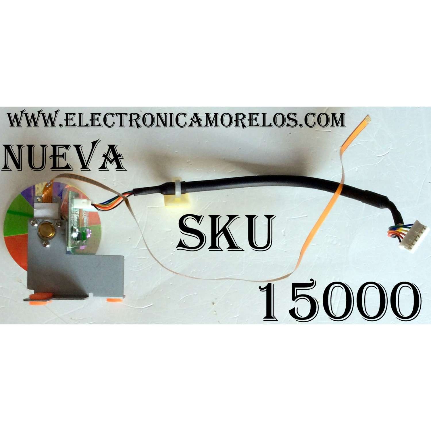 COLOR WHEEL / TOSHIBA 75005448 / OC-CW6AB-BC016 / 2973026302 / MODELOS 42HM66 / 46HM84 / 52HM95 / 55HM95 / 62HM95 - Imagen 1