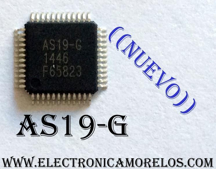 CIRCUITO INTEGRADO IC ((NUEVO)) / AS19-G / F65823 / COMPATIBLES O REMPLAZOS AS19-F / AS19-HF /AS19-H1F / AS19-HG / AS19 H1G