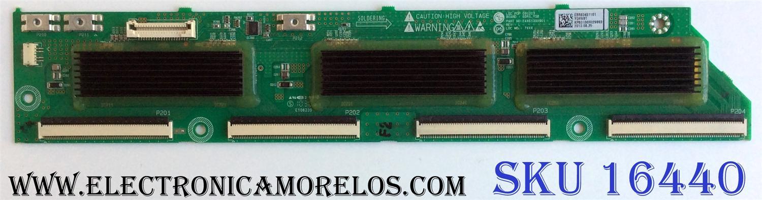 BUFFER YDRVBT / LG EBR63451101 / EAX61300901 / REV:L / PANEL PDP60R10000 / MODELOS 60PK540-UE AUSLLJR / 60PK250-UA AUSLLJR / 60PK540-UE AUSLLUR / 60PK550-UD AUSLLJR / 60PK750-UA AUSLLUR / 60PK950-UA AUSLLJR / 60PK200-UA AUSLLHR / 60PK550C-UD AUSLLJR