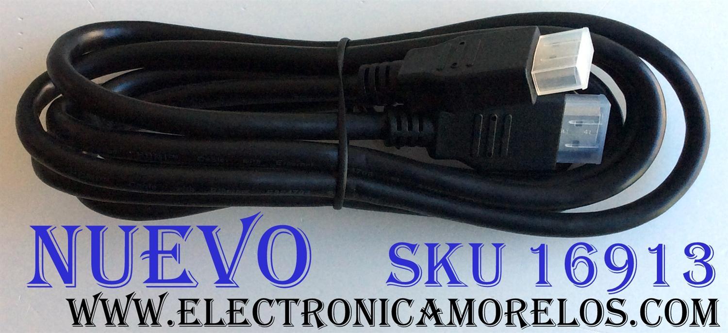 CABLE HDMI DE 8 M. NUMERO DE PARTE / HDMIHS6FTR1-24 / HDTV / CINE EN CASA / VIDEOJUEGOS / REPRODUCTORES DE BLU-RAY Y MÁS / ADMITE VELOCIDADES DE TRANSFERENCIA DE 10.2 GBPS / ADMITE RESOLUCIÓN: 480P / 720P / 1080I / 1080P / TRUE-HD Y DTS-HD V 1.3