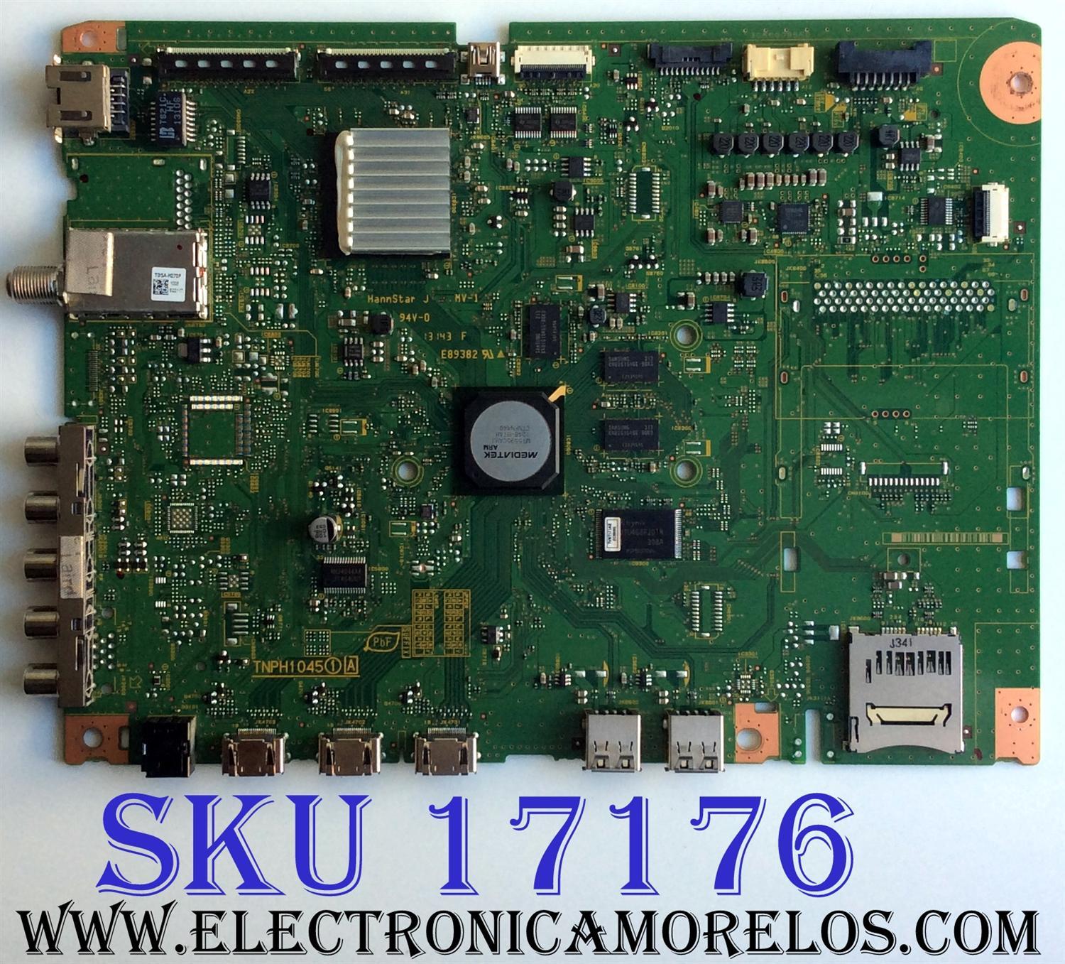 MAIN / PANSASONIC TXN / A1UJUUS / TNPH1045UA / TXN/A1UJUUS / TNPH1045 / PANEL MC127FJ6A21 / MODELO TC-P50ST60