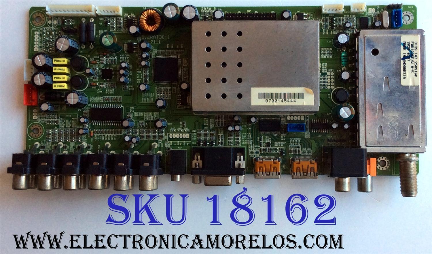 MAIN / EMPREX ST07100190 / B.ZRAT3C-1 / 711005708 / CVT-LF P1310 / PANEL T315XW02 V2 / MODELO HD-3202