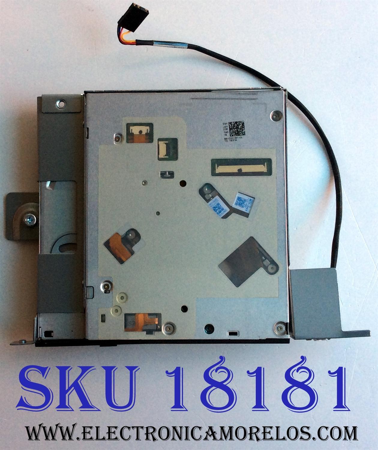 REPRODUCTOR DE DVD / HP TS-T633A / TS-T633A/HPAH / Q3836R0Q837086 / 8810I208112L / MODELO IQ506