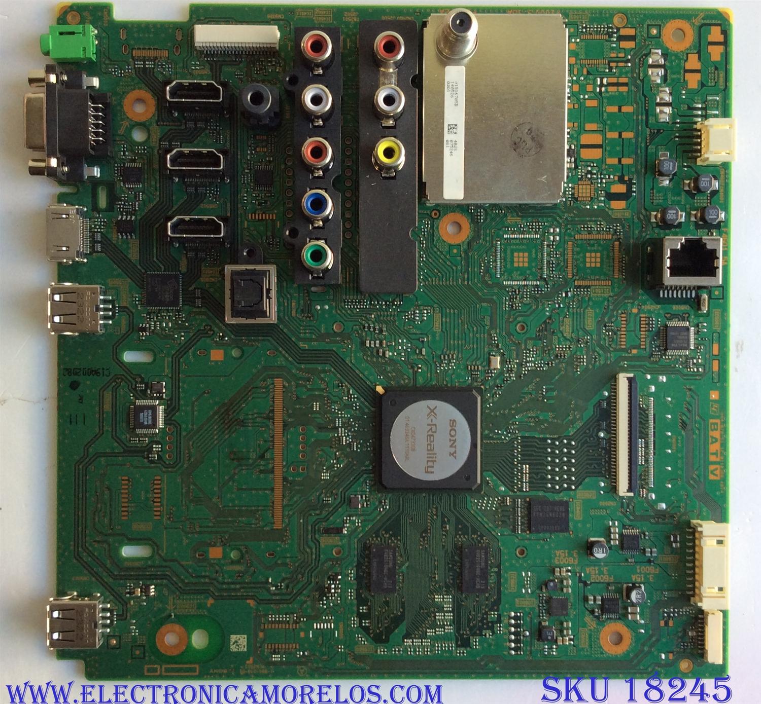 MAIN / SONY A-1816-705-B / A1816705B / 1-884-078-51 / 1P-011BJ00-4014 / MODELO KDL-32EX423	