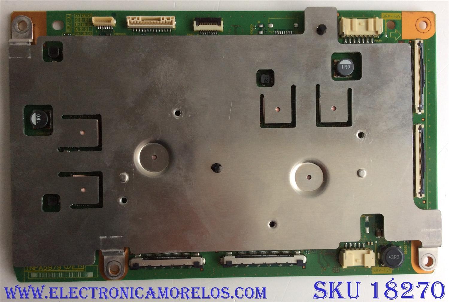 T-CON / PANASONIC TNPA5979AB / TNPA5979 / PANEL V650DK1-KS2 REV.B3 / MODELO TC-65AX800C