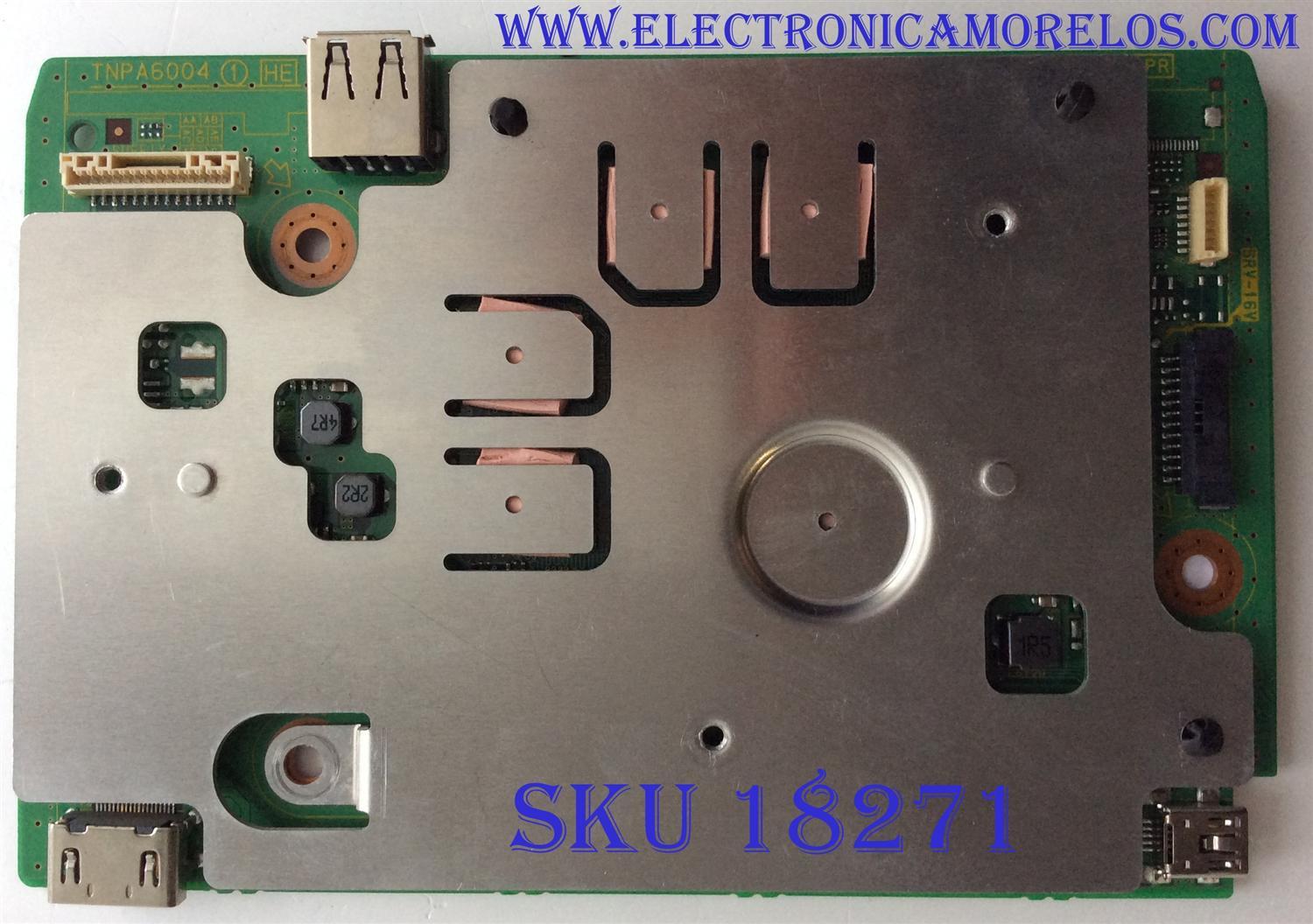 TARJETA HE / PANASONIC TNPA6004AB / TNPA6004 / PANEL V650DK1-KS2 REV.B3 / MODELO TC-65AX800C