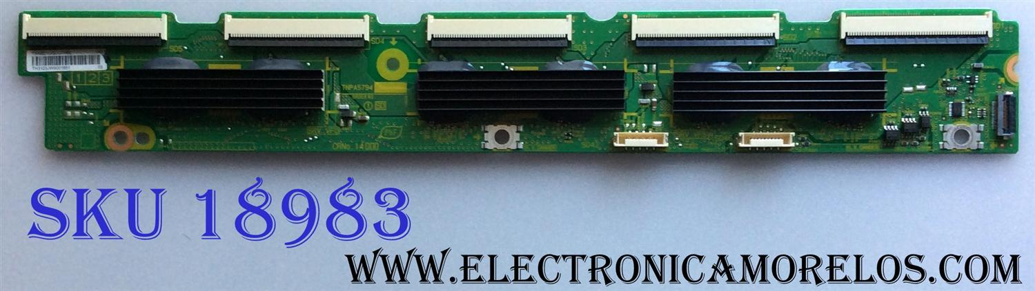 BUFFER / PANASONIC TXNSD1UGUUTH / TNPA5794 / TXNSD1UGUUTH60 / PANEL MC153TJ6A21 / MODELO TC-P60ST60
