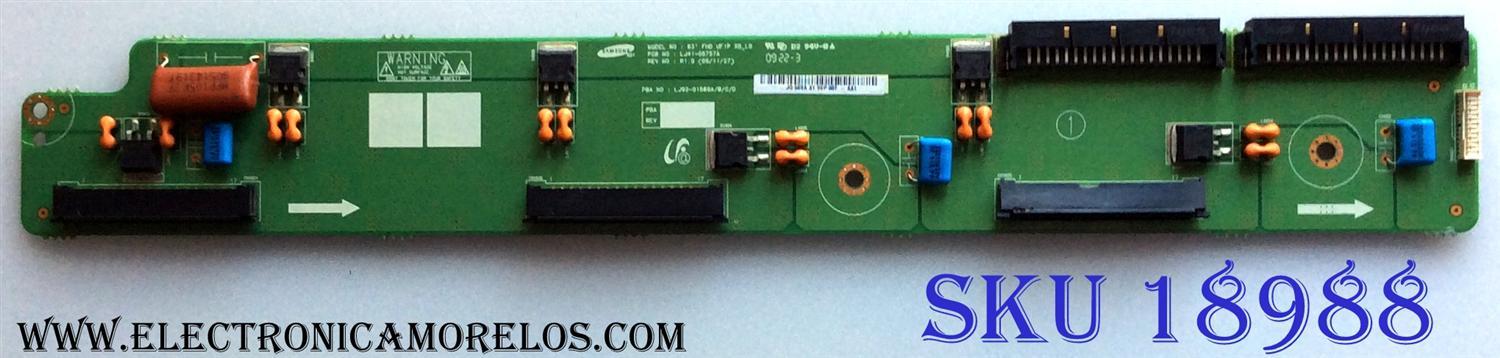 BUFFER / SAMSUNG BN96-09767A / LJ41-05757A / LJ92-01569A / 569A / PANEL S63FH-YB03 / MODELOS / PN63B550T2FXZA / PN63B550T2F / PH63KPFLBF/ZA SA01 / PN63B590T5FXZA