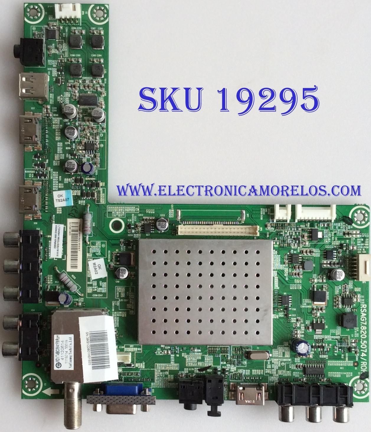 MAIN / INSIGNIA / 161816 / RSAG7.820.5074/ROH, 161815 /  PANEL HE390GF-B51\S2\PW1 / MODELO NS-39E480A13
