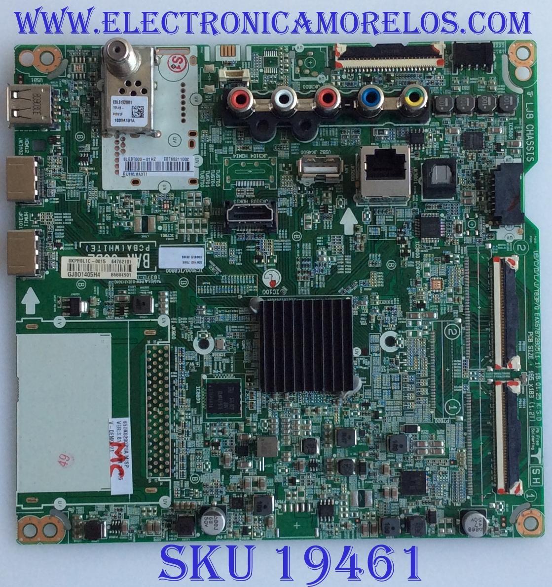 MAIN / LG / EBT65211002 / EAX67872805(1.1), EBT65211002, 8LEBT000-01AU / 64762101 / 86804901 / PANEL NC650DGG-AAGX1 / MODELO 65UK6200PUA AUSWLOR