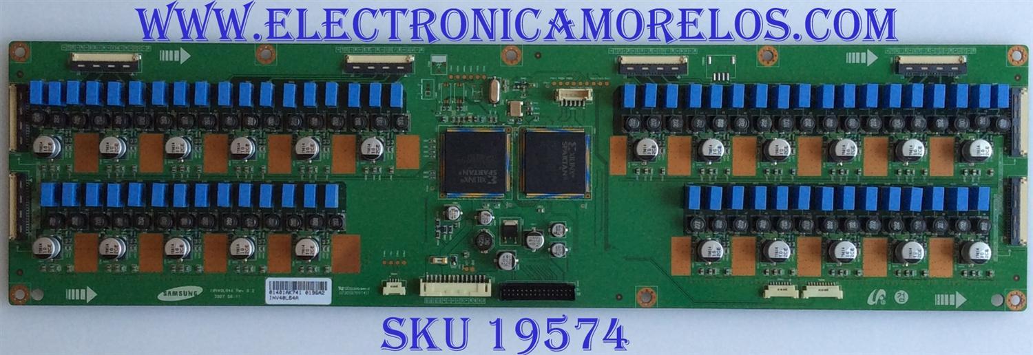 BAKLIGHT / SAMSUNG / LJ97-01401A / INV40L64A / 0730(070614) / PANEL LTA400HA04-V01 / MODELOS LNT4071FX/XAA / LNT4081FX/XAA