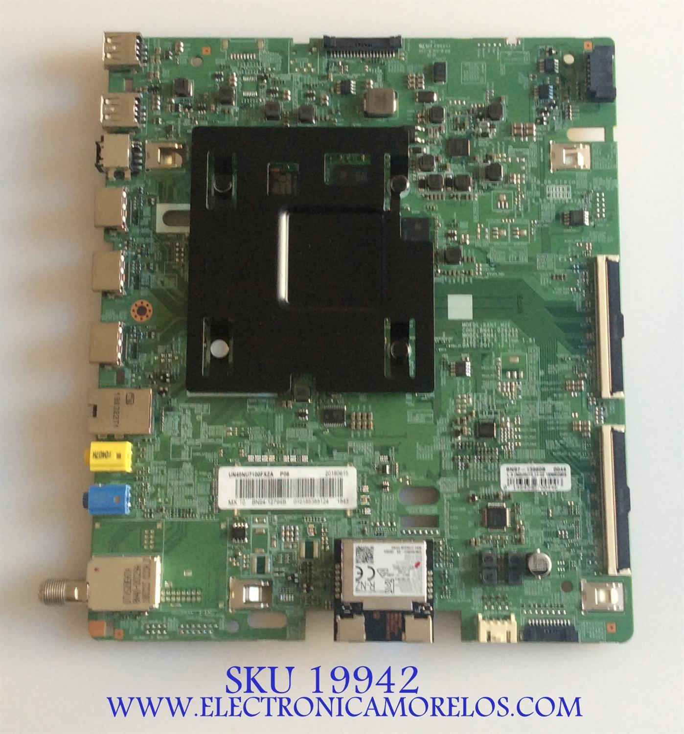 MAIN / SAMSUNG / BN94-12794B / BN41-02635A / BN97-13980B / PANEL CY-NN040HGLV2H / CY-NN040HGLV4H / MODELOS UN40NU7100FXZA FA01 UN40NU7200FXZA