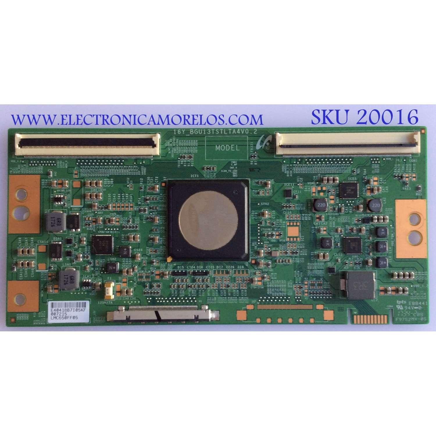 T-CON / SCEPTRE /  LJ94-40418B / 16Y_BGU13TSTLTA4V0. 2 / 40418B / MODELO U650CV-UMR