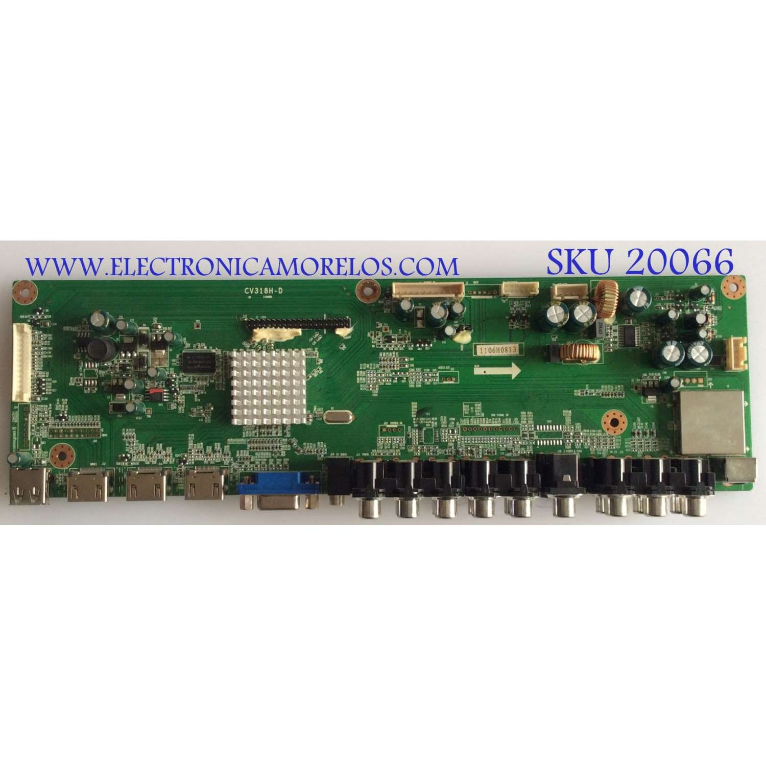 MAIN / ELEMENT / 1106H0813 / CV318H-D / TI11245-2 / 1106H0813 / 20110703X000107 / PANEL LTA400HM17 / MODELO 