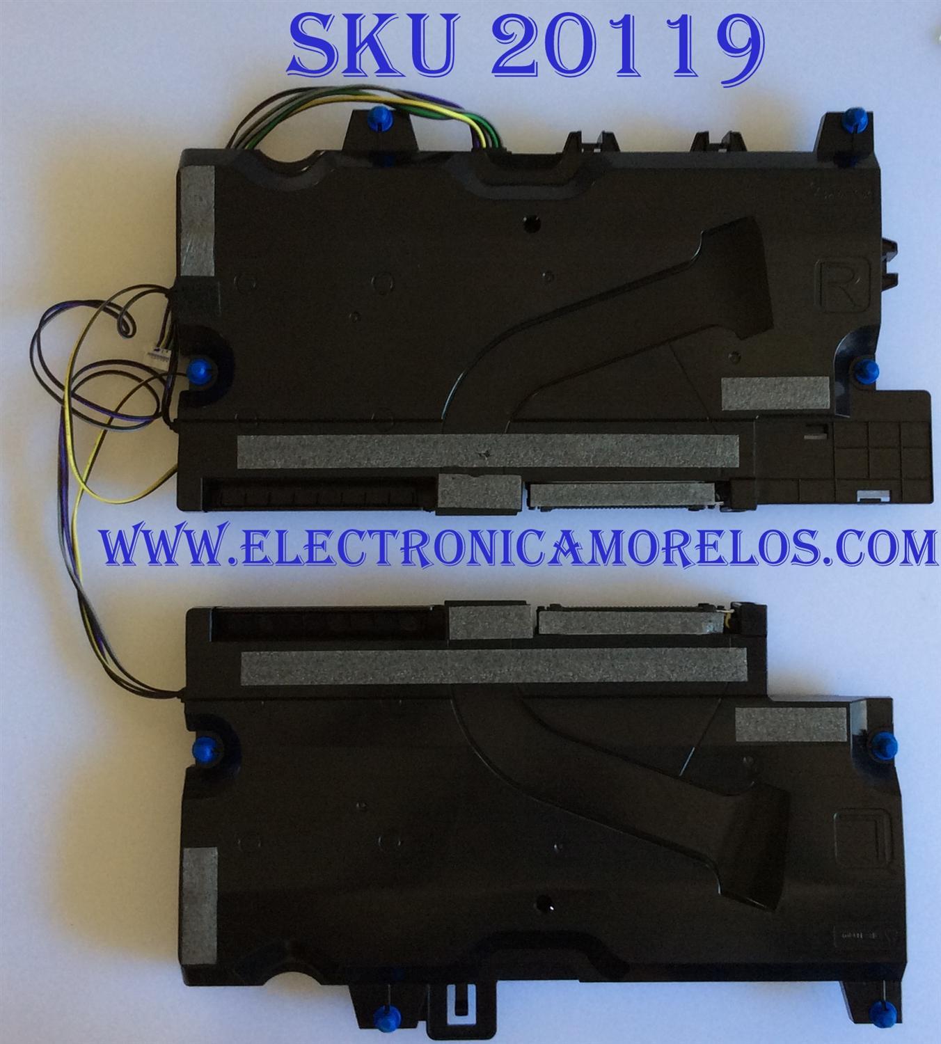 KIT DE BOCINAS PARA TV / SAMSUNG / PANEL CY-QN082FLLV2H / MODELO QN82Q65FNBXZA / NUMERO DE SERIE 07XF3CAKA03381X