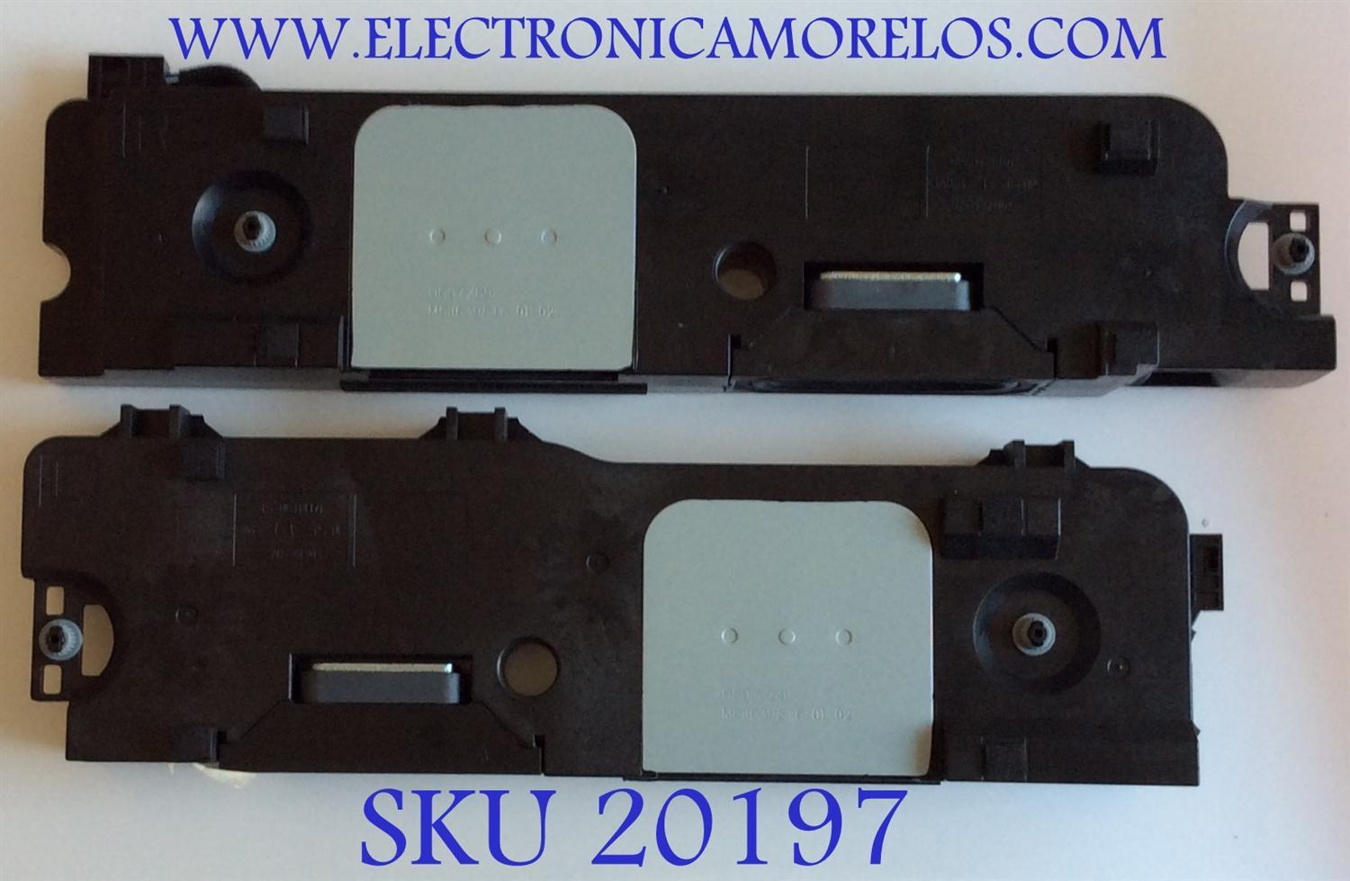 KIT DE BOCINAS PARA TV / LG / EAB64948302 / MGJ639816 01 02 / MODELO OLED55C8PUA