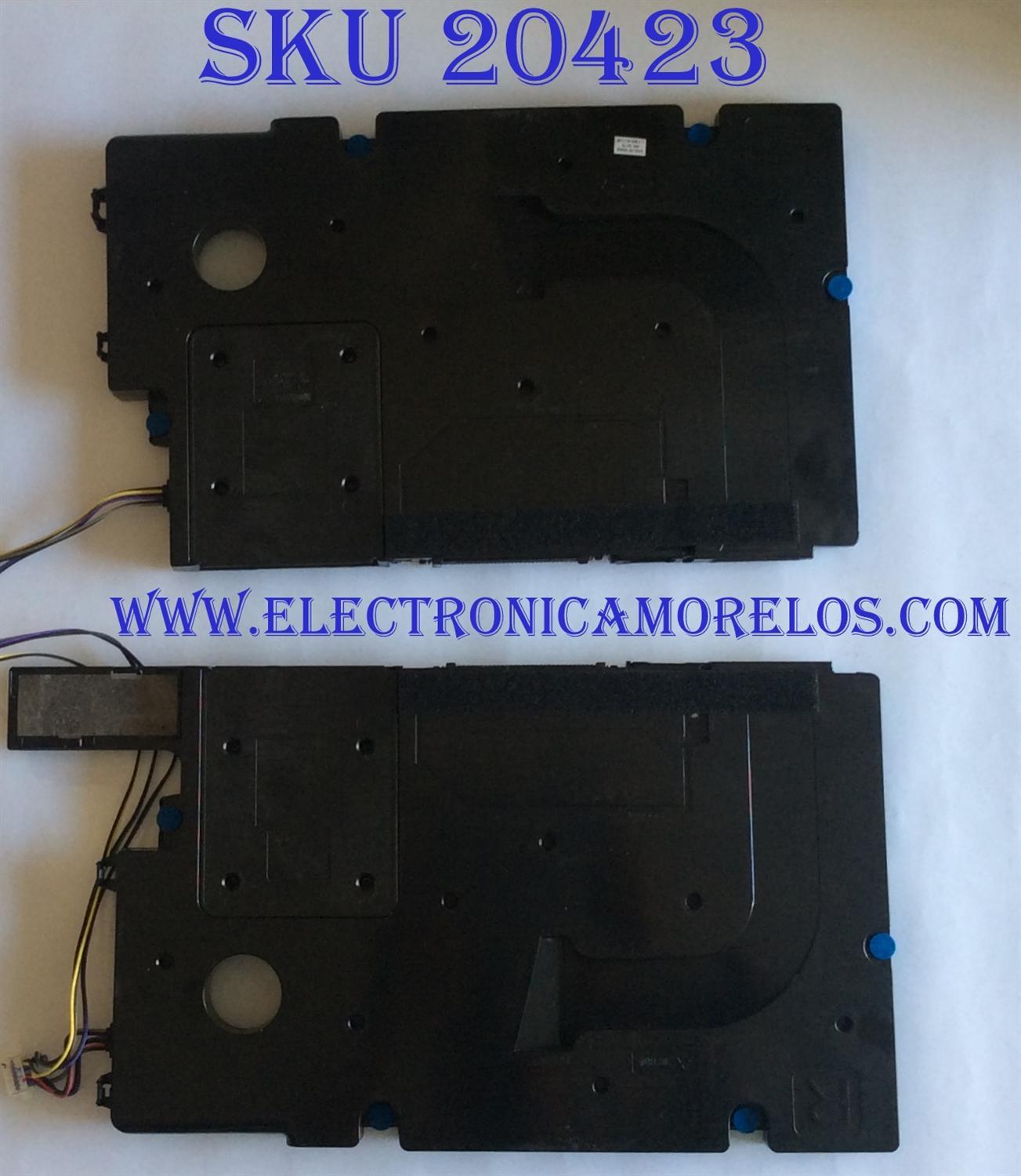 KIT DE BOCINAS PARA TV SAMSUNG / BN96-42182A / B117A / ABS-FR(40)K / MODELOQN65Q7FAMF