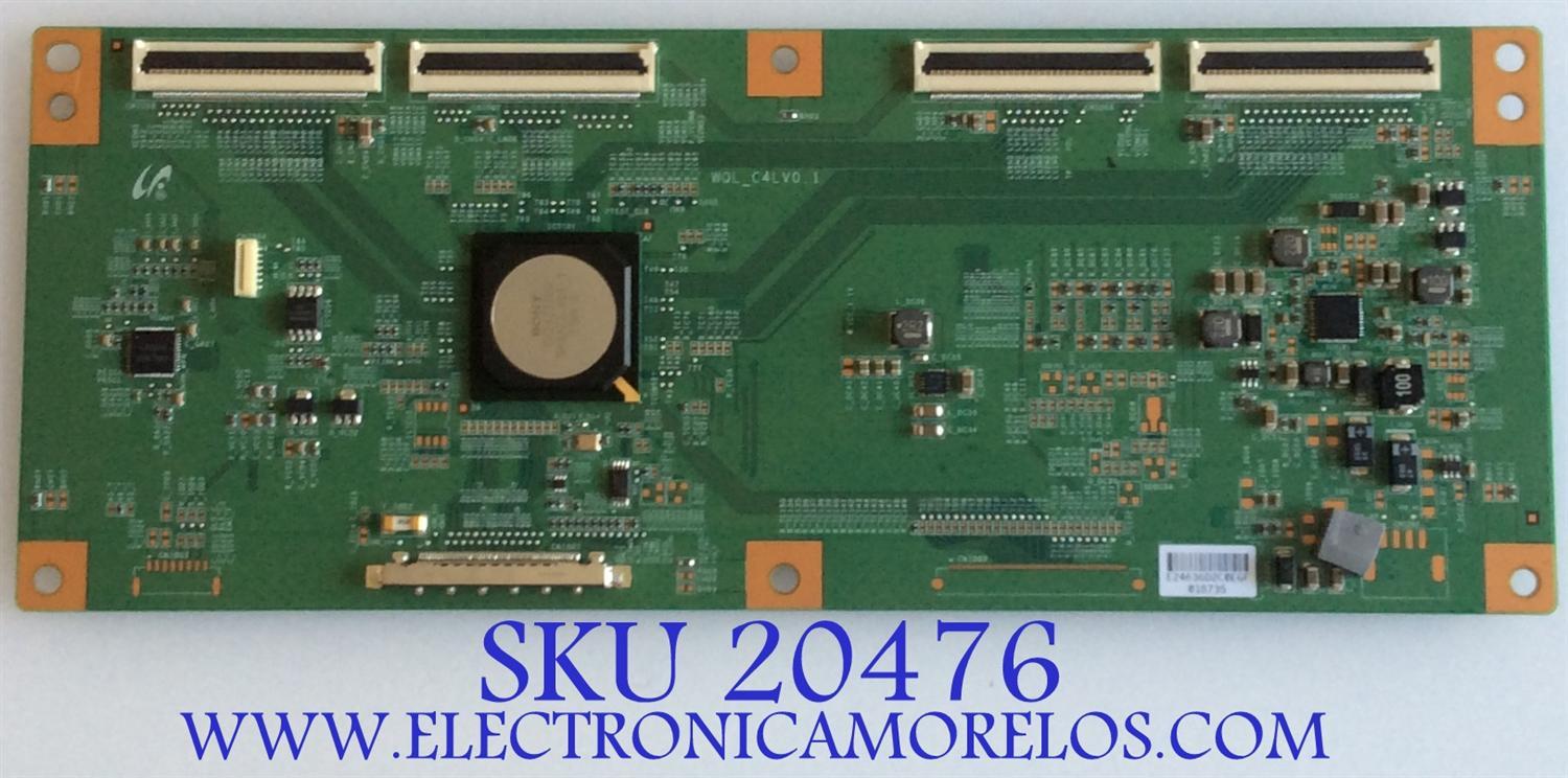 T-CON SONY / LJ94-24636D / WQL_C4LV0.1 / 24636D / PANEL'S LTY460HQ05 002 /  LTZ460HQ05 / MODELO KDL-46HX750