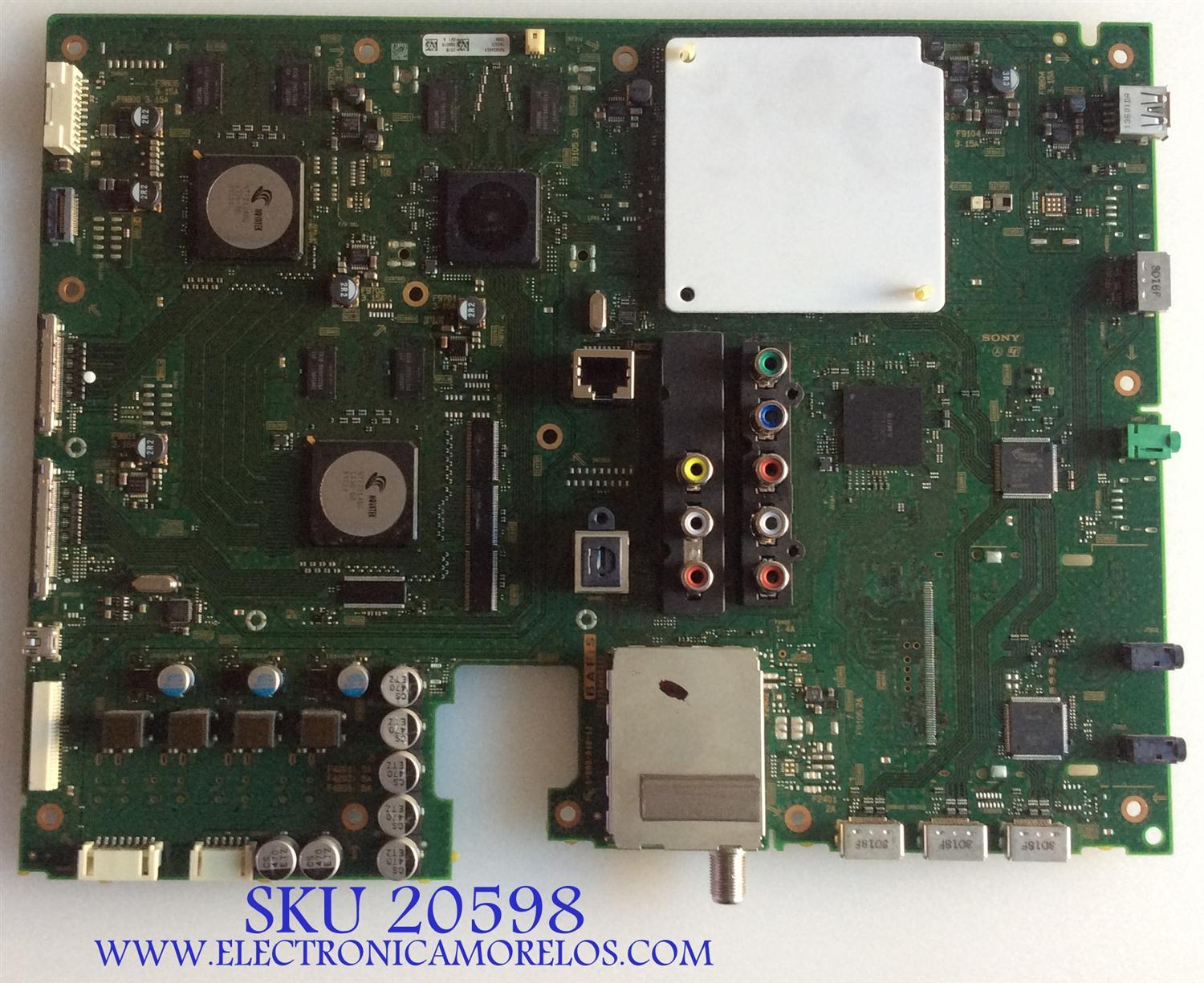 MAIN SONY / A-1968-100-A / 1-889-018-11 / 173448511 / A2042485A / 331B / PANEL SYV5531 / MODELOS XBR-55X850A 