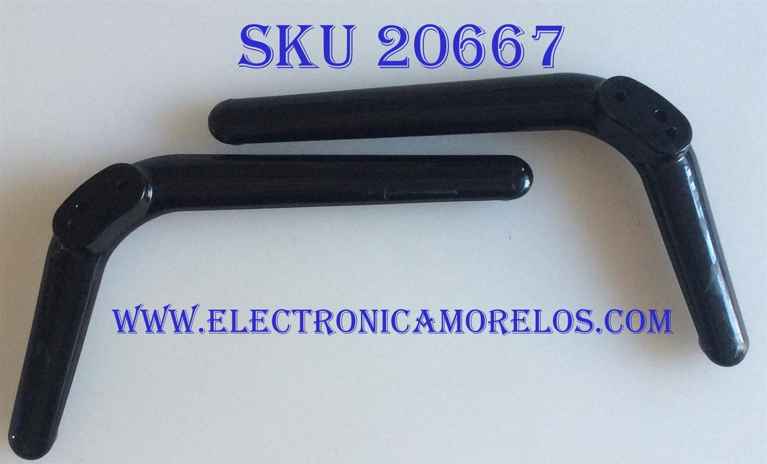 KIT DE BASE PATA TV HISENSE / MODELO 40H3E