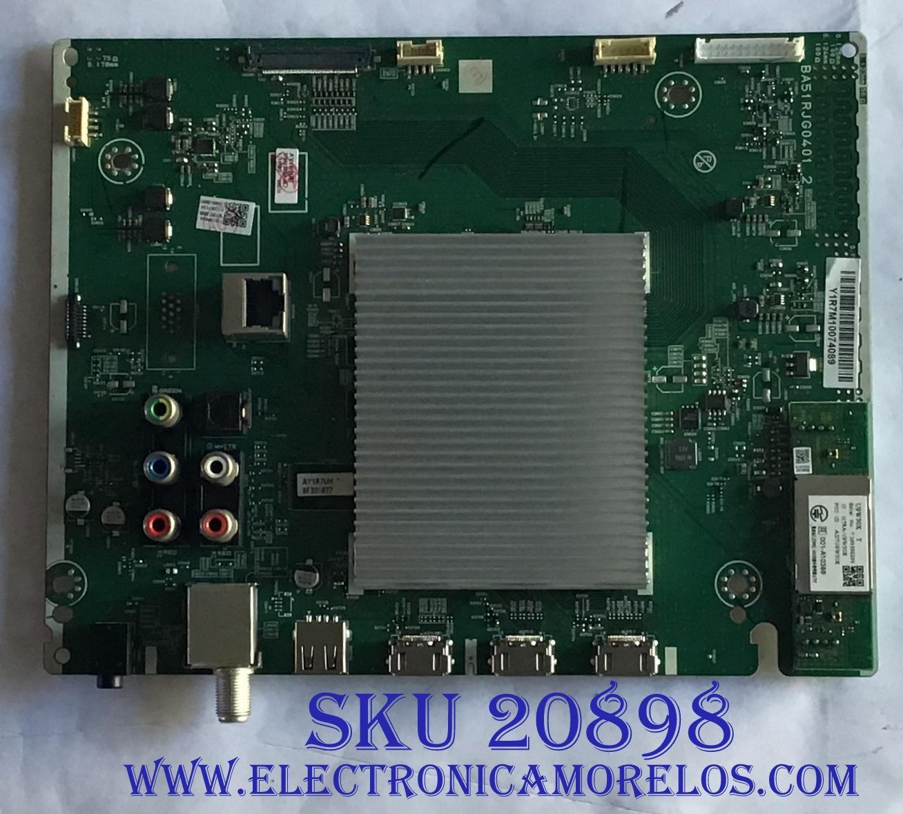 MAIN PHILIPS / AYR7UH / BA51RJG0401  2 / AY1R7-MMA / 71012P02A / E7292130 / AY1R7UH-55UL / MODELO 55PFL5402/F2 / 55PFL5402/F7