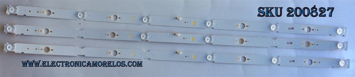 KIT DE LED´S PARA TV (3 PIEZAS) / SAMSUNG_2015SONY_TPZ40_FCOM_A06_REV1.0_151014 / PANEL´S NS6F400DND01 / LSY400HN01-304 / MODELO KDL-40W650D
