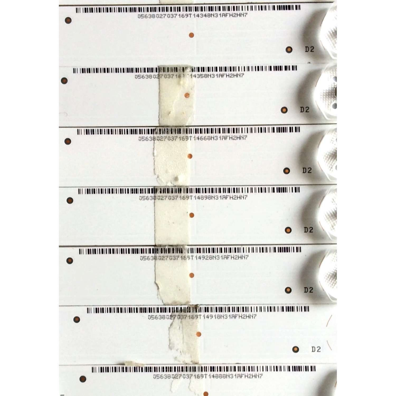 KIT DE LED PARA TV / VIZIO LSC550HN02-G01 / 056380270371 / I-5500WS80063-V0 / TEST001E330254 / MODELO D55N-E2	 - Imagen 3