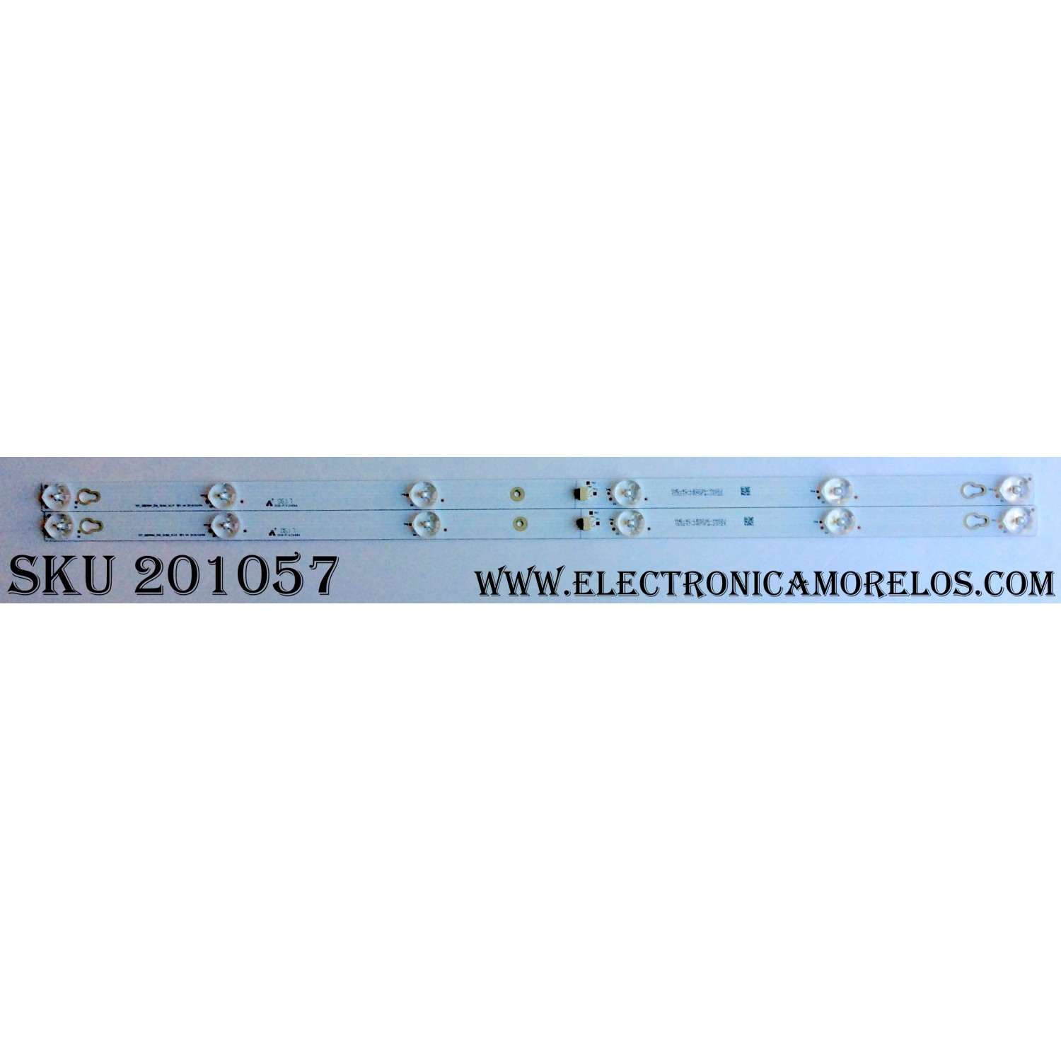 KIT DE LED´S (2 PIEZAS) / TCL 006-P1K3489A / 006-P1K3552A / TOT_32D2900_2X6_3030C_65P1 REV:V4 / TOT_32D2900_2X6_3030C_65P1 REV:V4 / YHE-4C-LB3206-YH02J / YHA-4C-LB3206-YH01R / PANEL´S LVW320CS0T / LVW320CS0T E292 V2 / MODELOS 32S301LCAA / 32S305TEAA