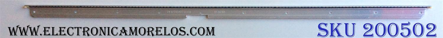 LED PARA TV LG (1 PIEZA) / NUMERO DE PARTE 42T11-06a / 74.42T13.001-0-CS1 / 74.42T13.003-0-CS1 / PANEL'S T420HW08 V.0 / T420HW08 V.4 / MODELOS 42LV3550 / 42LV5500 / 42PFL5300 / 42LV5500-UA.AUSDLHR / ((MEDIDAS 96CM x 03CM))