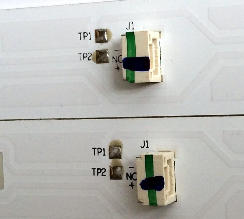 KIT DE LED`S PARA TV (2 PIEZAS) / INSIGNIA YHE-4C-LB320T-YHU / 260917-2K7XKM / TCL_ODM_32D1600_2x6_3030C_6S1P / 006-P1K3570A / PANEL  LVW320CSDX E26 V42 / MODELO NS-32DR310NA17 - Imagen 4