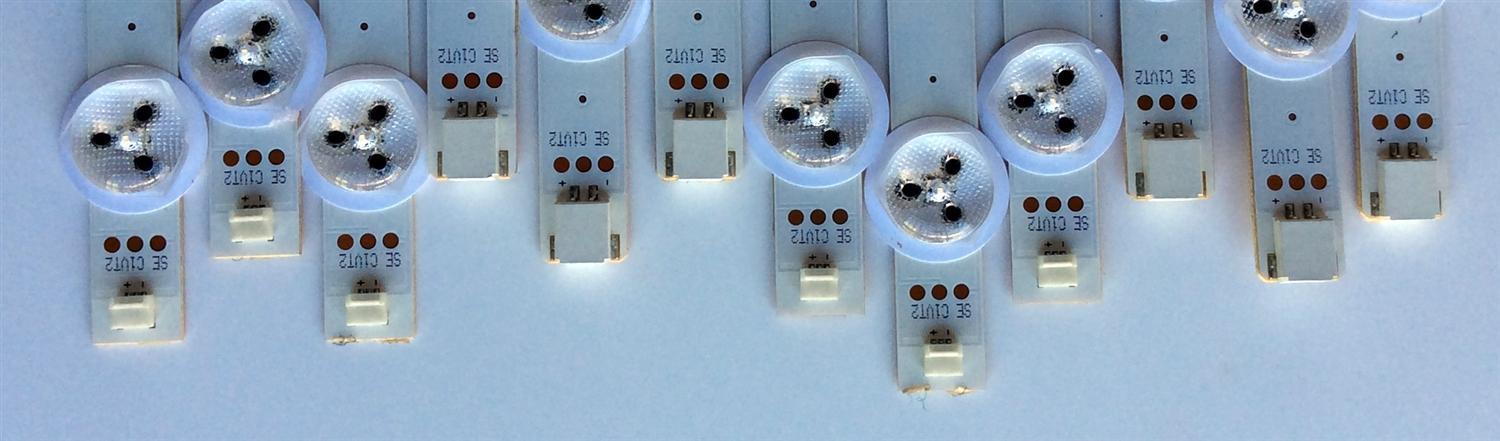KIT DE LED´S PARA TV (12 PIEZAS) / VIZIO WISTRON DTR 48INCH R1 131015 /131015 / WISTRON 131015 / 48INCH L2 131015 / 5638005B81 / PANEL LSC480HN03-S01 / MODELOS E480I-B2 / E480I-B2 LWJQPOFQ / E480I-B2 LWZQPOCQ / E480I-B2 LWZQPODQ / E480I-B2 LWZQPOJQ - Imagen 5