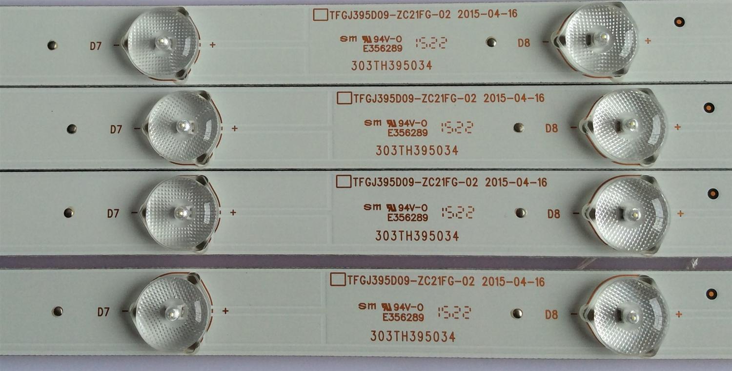 KIT DE LED'S PARA TV (4 PIEZAS) ELEMENT / 303TH395034 / TFGJ395D09-ZC21FG / 120-125/3.1-3.2 / PANEL V400HJ6-PE1 / MODELO ELEFW408 - Imagen 3