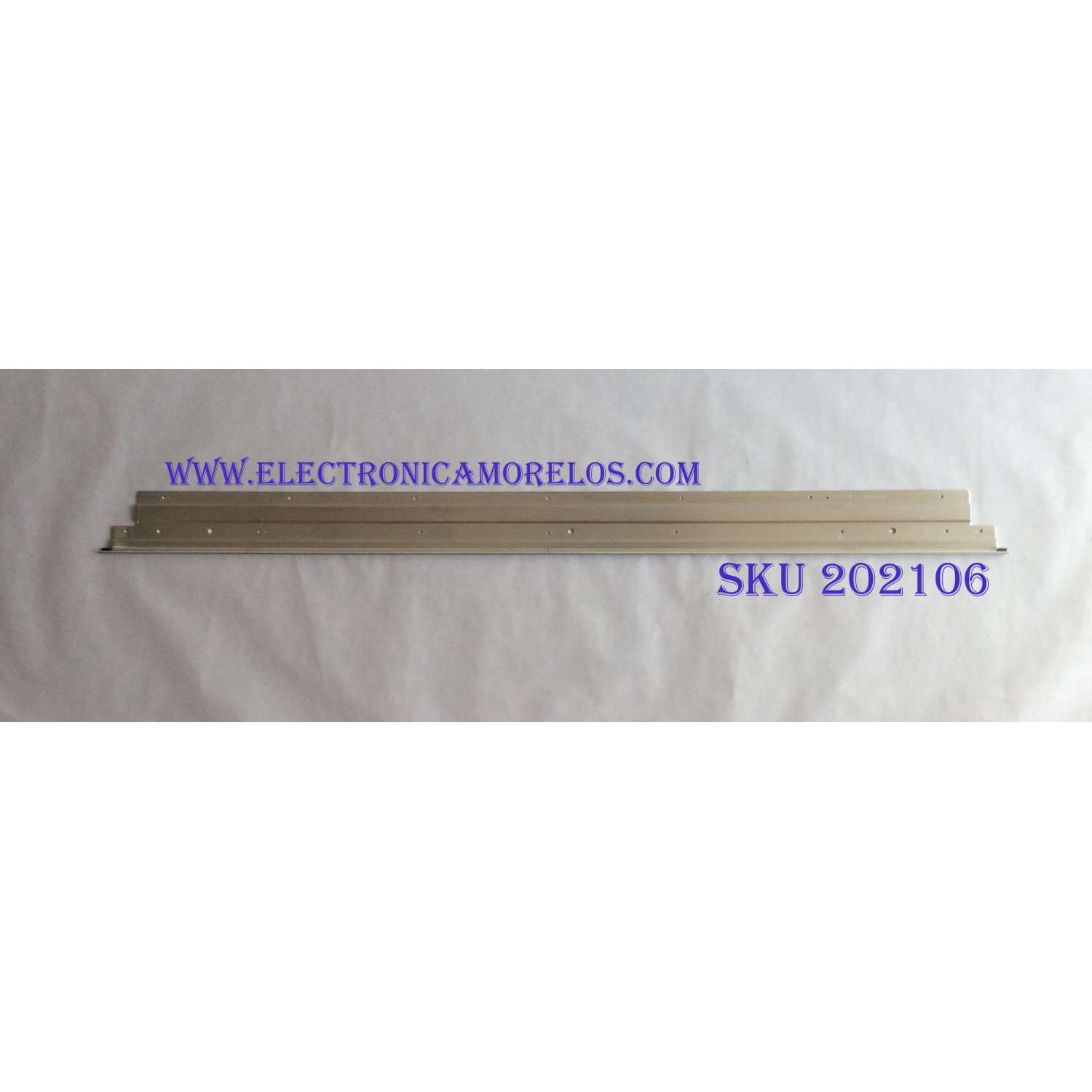 LED PARA TV LG (1 PIEZA) / NUMERO DE PARTE 55UJ65 / MAK63869801 / LGE_17Y 55UJ65 1907 54LED_L_TYPE_REV0.9 / LGE_17Y 55UJ65 1907 54LED_R_TYPE_REV0.9 / PANEL HC550EGG / HC550EGG-ABSR4-214X / MODELO 55UK6500AUA / 55UJ6540-UB / ((MEDIDAS 1.21M x 09CM))