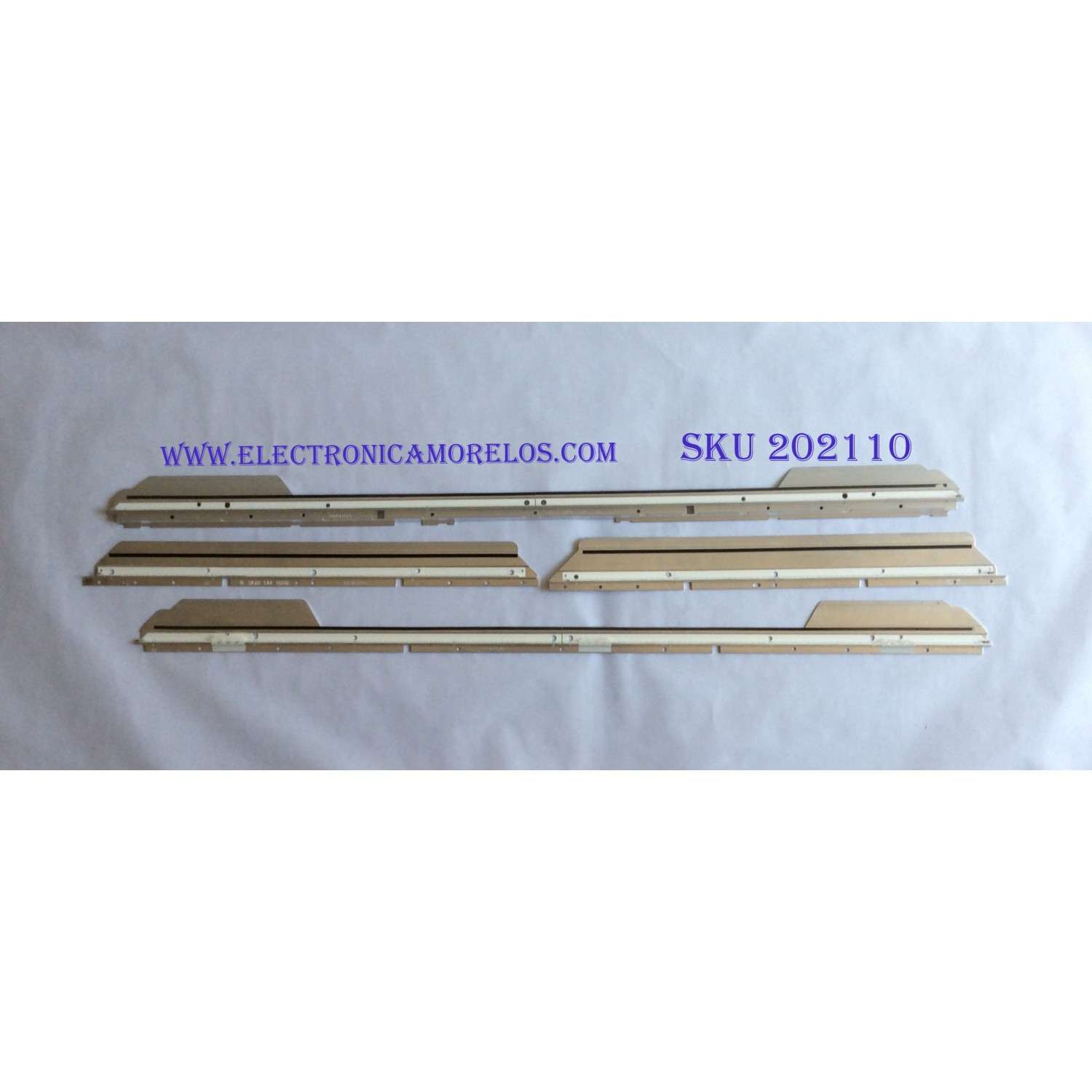 KIT DE LED'S PARA TV (4 PIEZAS) / SAMSUNG / D191102A0 / LJ64-01765B / LJ64-01764B / LJ64-01762B / LJ64-01763B / PANEL LTF460HG06 /  MODELO UN46B8000XF