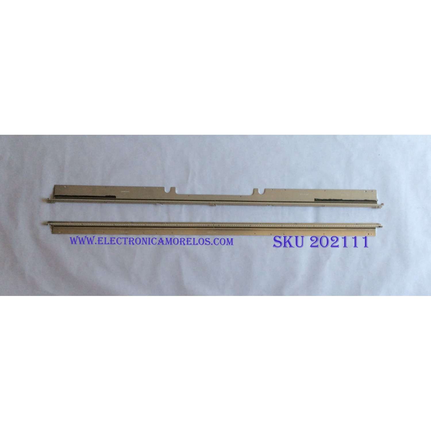 KIT DE LED'S PARA TV (2 PIEZAS) / SAMSUNG / SLED 2010SVS46 / LJ64-02380A / LJ64-02381A / PANEL LTF460HQ3-A08 / MODELO UN46C8000XFXZA / 1.04M X 6CM / 