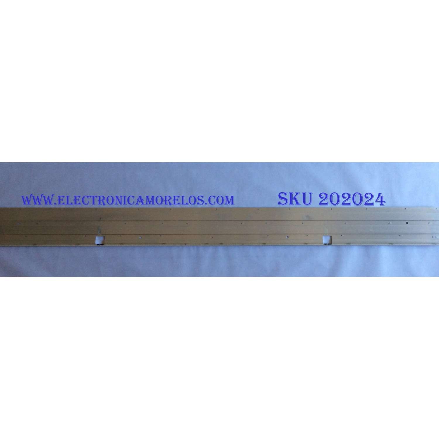 LED PARA TV (1 PIEZA) / LG / 6922L-0226A / 6916L2843A / 6916L2842A / 75" V17 ART3 2842REV 0.3 6 A-TYPE / PANEL LC750EGE(FK)(M1) / MODELO 75UJ6470