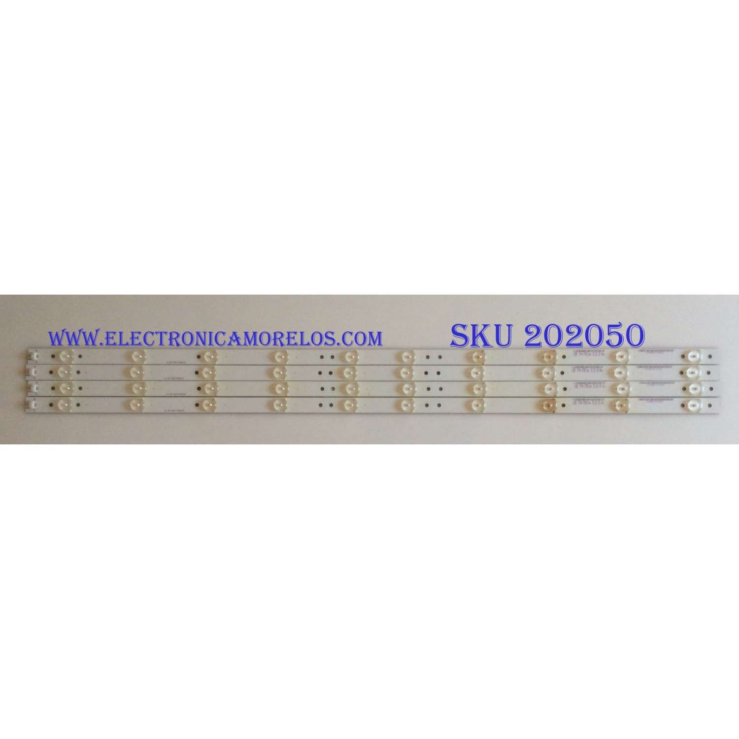 KIT DE LED´S PARA TV ( 4 PIEZAS ) / SEIKI / IC-B-CNCF40D437 / C6 74-761m 3.2-3.4v / PANEL LSC400HN01-G01 / MODELO SE40FY27A