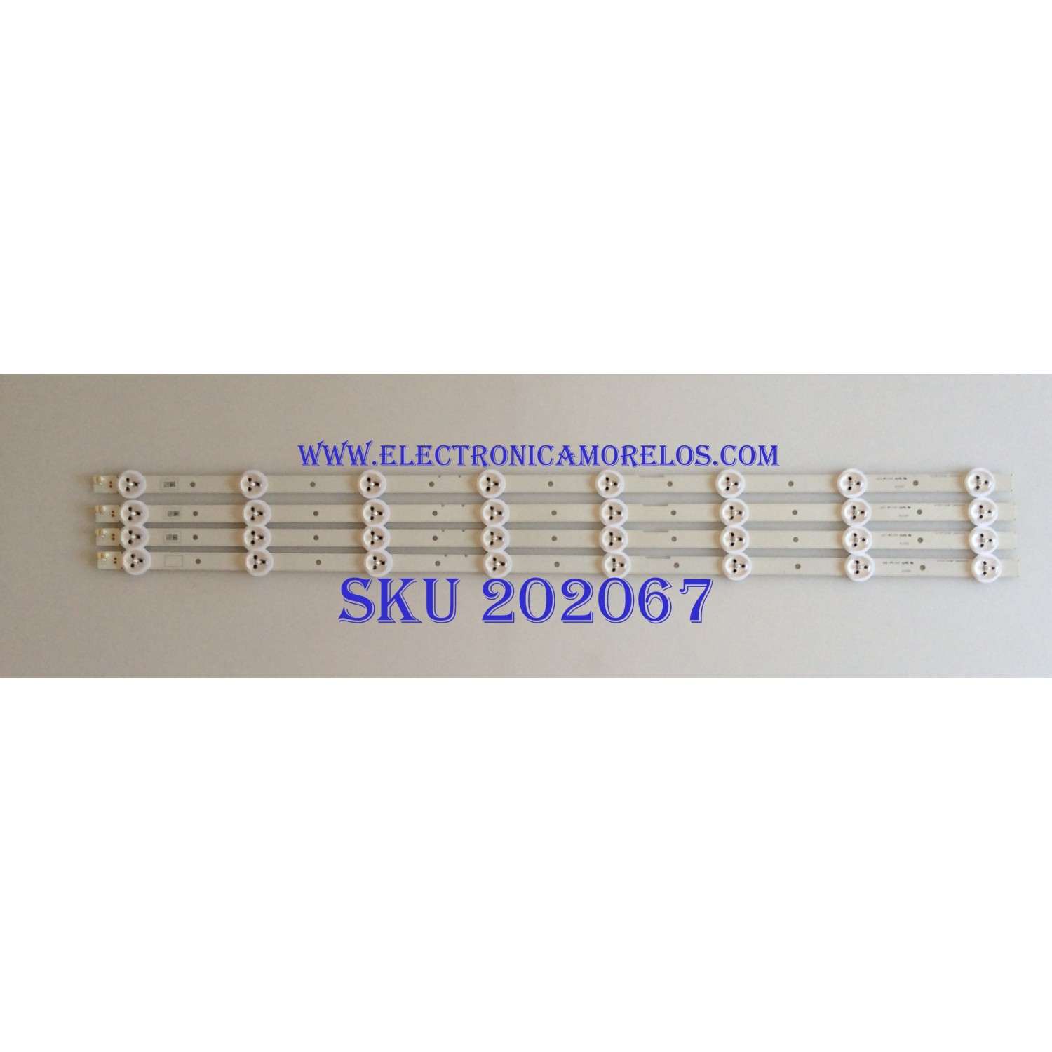 KIT DE LED'S PARA TV ( 4 PIEZAS ) / SONY / SVG320AE1 / SVG320AE1_REV3_121114 / SVG320AE1_REV4_130107 / PANEL LSY320AN02-001 / MODELO KDL-32R400A