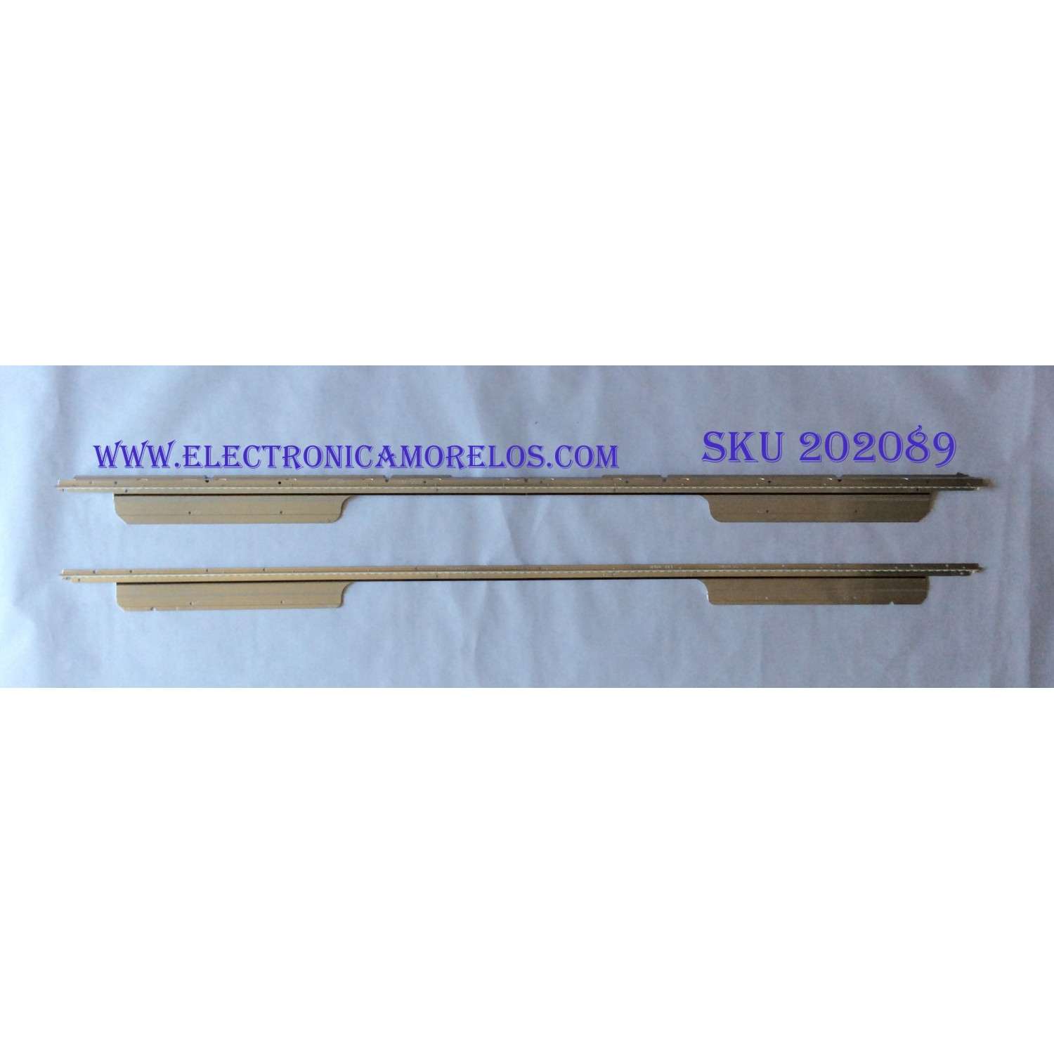 KIT DE LED'S PARA TV (2 PIEZAS) / SONY / LJ64-02567A / LJ64-02566A / D001025A0 / D001029A0 / SLS55_5630_SONY_120HZ_100312 / PANEL LTY550HJ02 / MODELO KDL-55EX710 / 1.25 M /