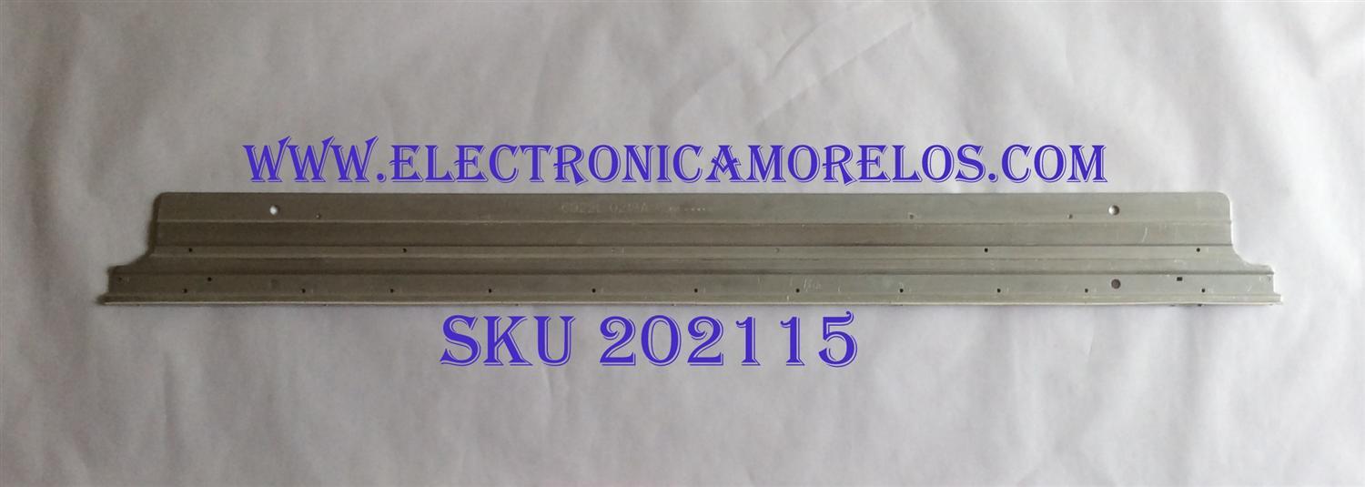 LED PARA TV (1 PIEZA) / LG / 6922L-0218A / PANEL LC550EQH(DK)(M1) / MODELO 55SJ8500-UB / 1.20M X 12CM /