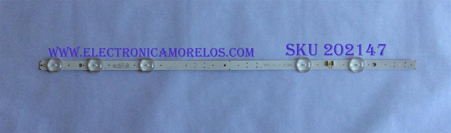 LED PARA TV ( 1 PIEZA ) / LG / SSC_32LJ61_HD_8LED_REV03_170224 / SSC_32LJ61_HD_S / PANEL NC320DXG / HC320DXN-ABS3-2141 / MODELO 32LK610BPUA / 32LM57BPUA