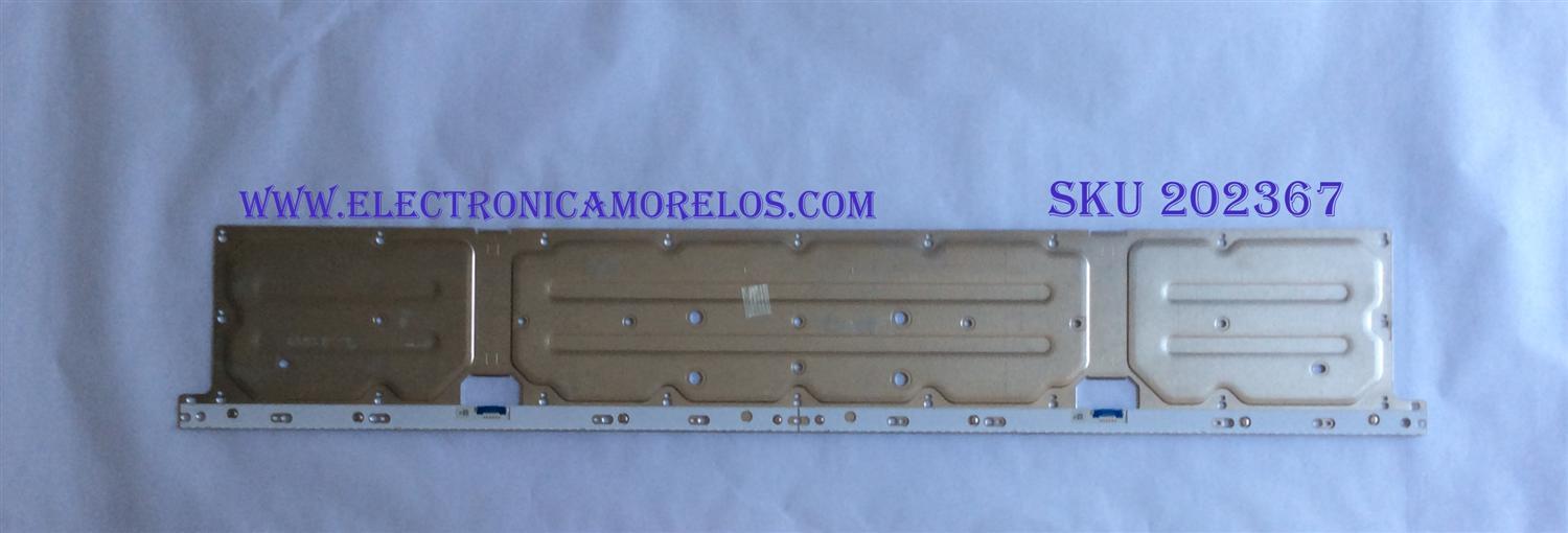 LED PARA TV (1 PIEZA) / BN96-46467A / 46467A / BN61-15535A / PANEL CY-QN055FLLV5H / CY-QN055FLLV6H / MODELOS QA55Q6FNAKBXA / QN55Q6FNAPXPA / QN55Q6FNAKXZL / (MAS MODELOS EN DISCRIPCIÓN) / 1.20 M X 20CM