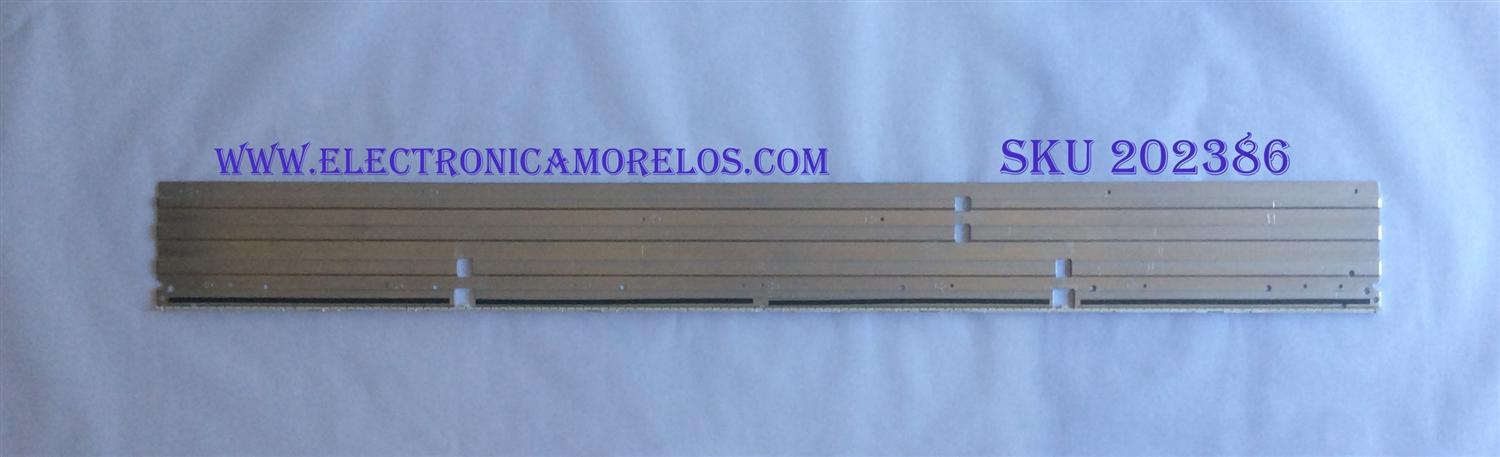 LED PARA TV (1 PIEZA ) / HISENSE / LT-1133855-A / RSAG7.820.5707 / MODELO LED55K370 / 1.22 M X 13 CM / 