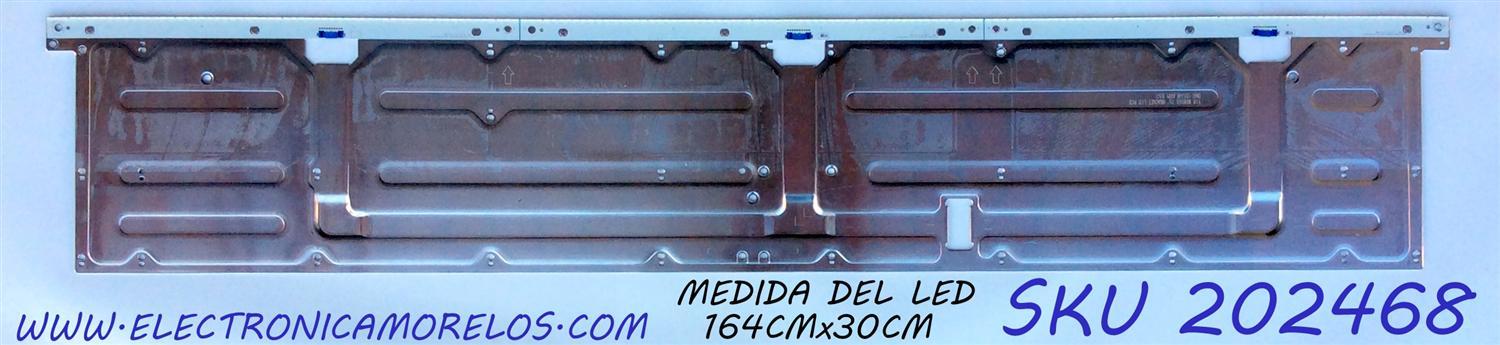 LED PARA TV / SAMSUNG 46025A / 46025B / LM41-00585A / BN61-15534B / Y18 NU8000 75¨ BRACKEY-LED PCB / AL5052 / 1815-05 / 1815-11 / PANEL`S CY-SN075FLLV2H / CY-SN075FLLV4H / CY-SN075FLLV3H / MODELOS UN75NU800 / UN75NU8000