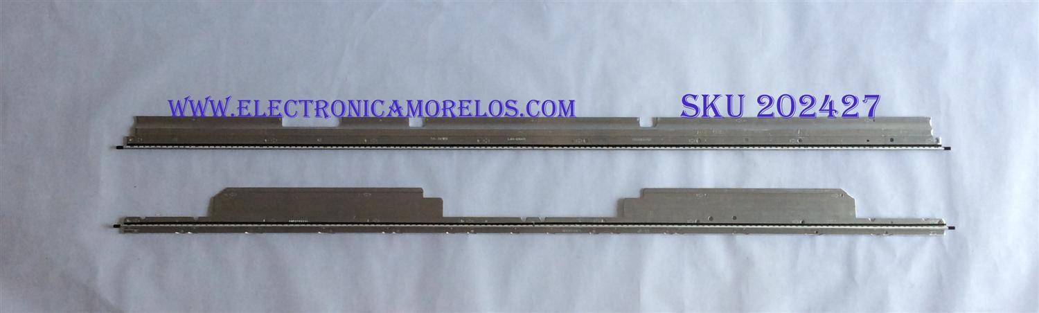 LED PARA TV (2 PIEZAS) / SONY / SLS55-5630-120 / SLS55_5630_120_1D_A_REV1 / SLS55_5630_120_1D_B_REV1 / LJ64-02643A / LJ64-02644A / PANEL LTW550HQ01 / MODELO KDL-55NX810 / 1.24 M / 